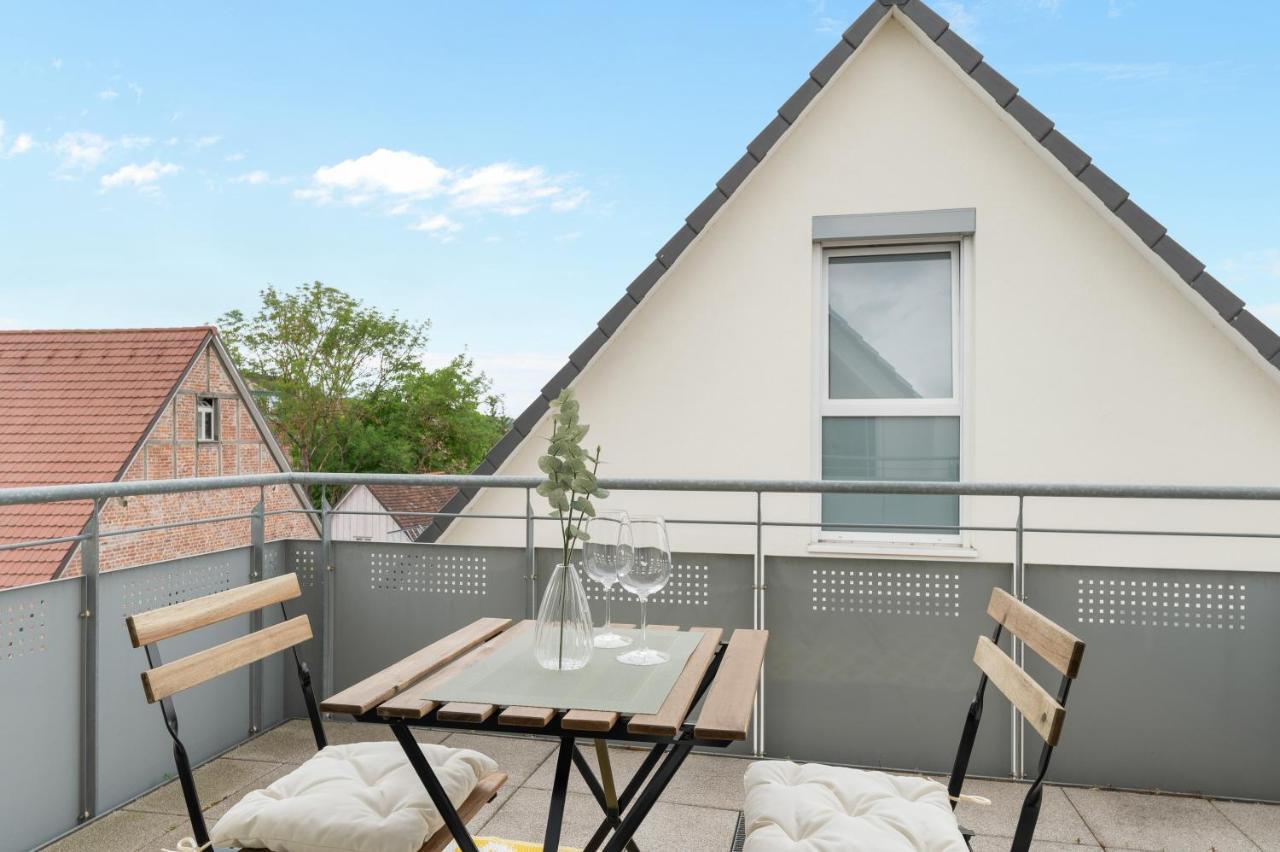 Design-Apartment - Kueche - Balkon - Tiefgarage Leinfelden-Echterdingen Eksteriør billede