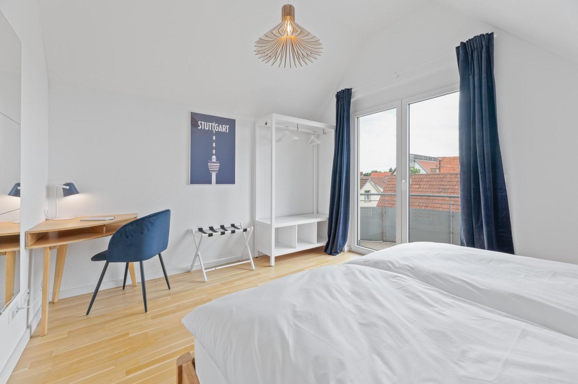 Design-Apartment - Kueche - Balkon - Tiefgarage Leinfelden-Echterdingen Eksteriør billede