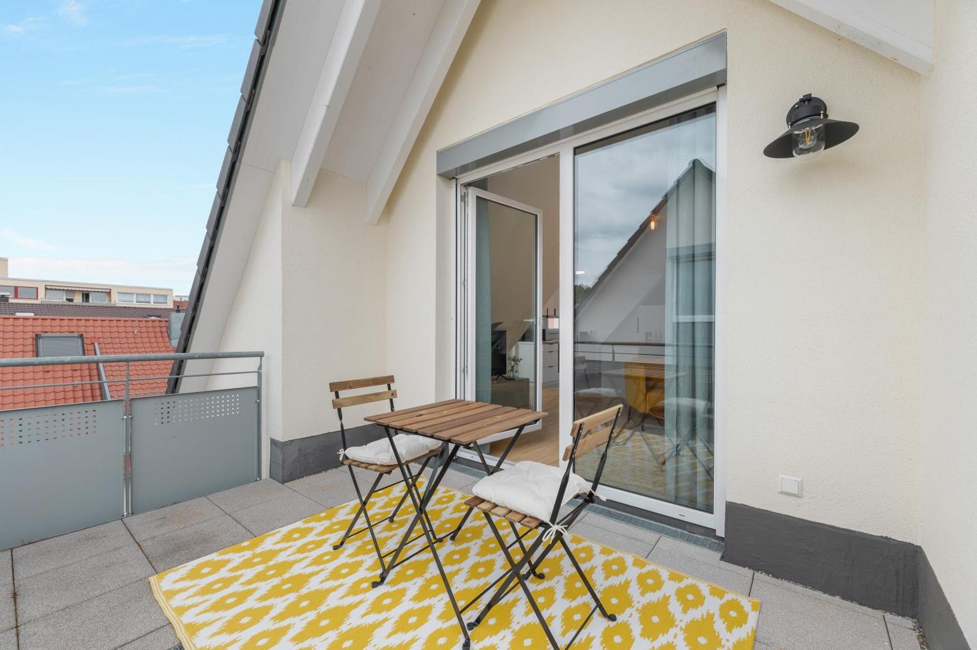 Design-Apartment - Kueche - Balkon - Tiefgarage Leinfelden-Echterdingen Eksteriør billede